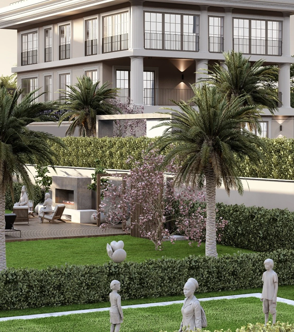 Güzelce Villa Bahçeleri Peyzaj Tasarımı — 3
