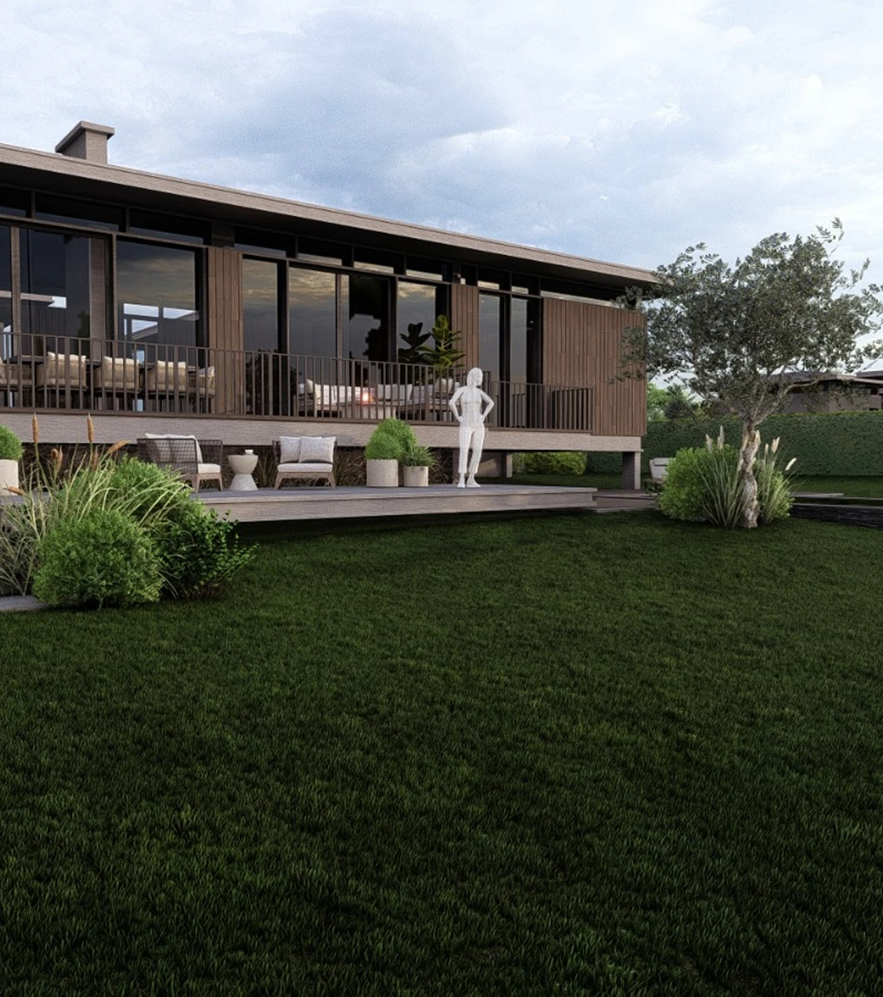 Unica Riva Villa Site Peyzaj Tasarımı — 5