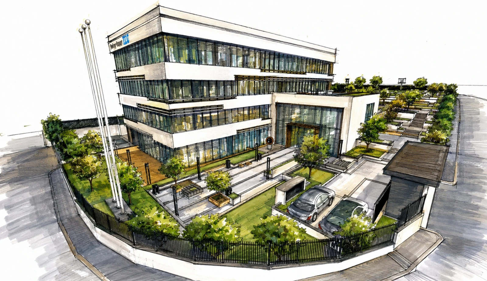 Endress+Hauser Kurtköy Ofis Konsept Projesi — 6