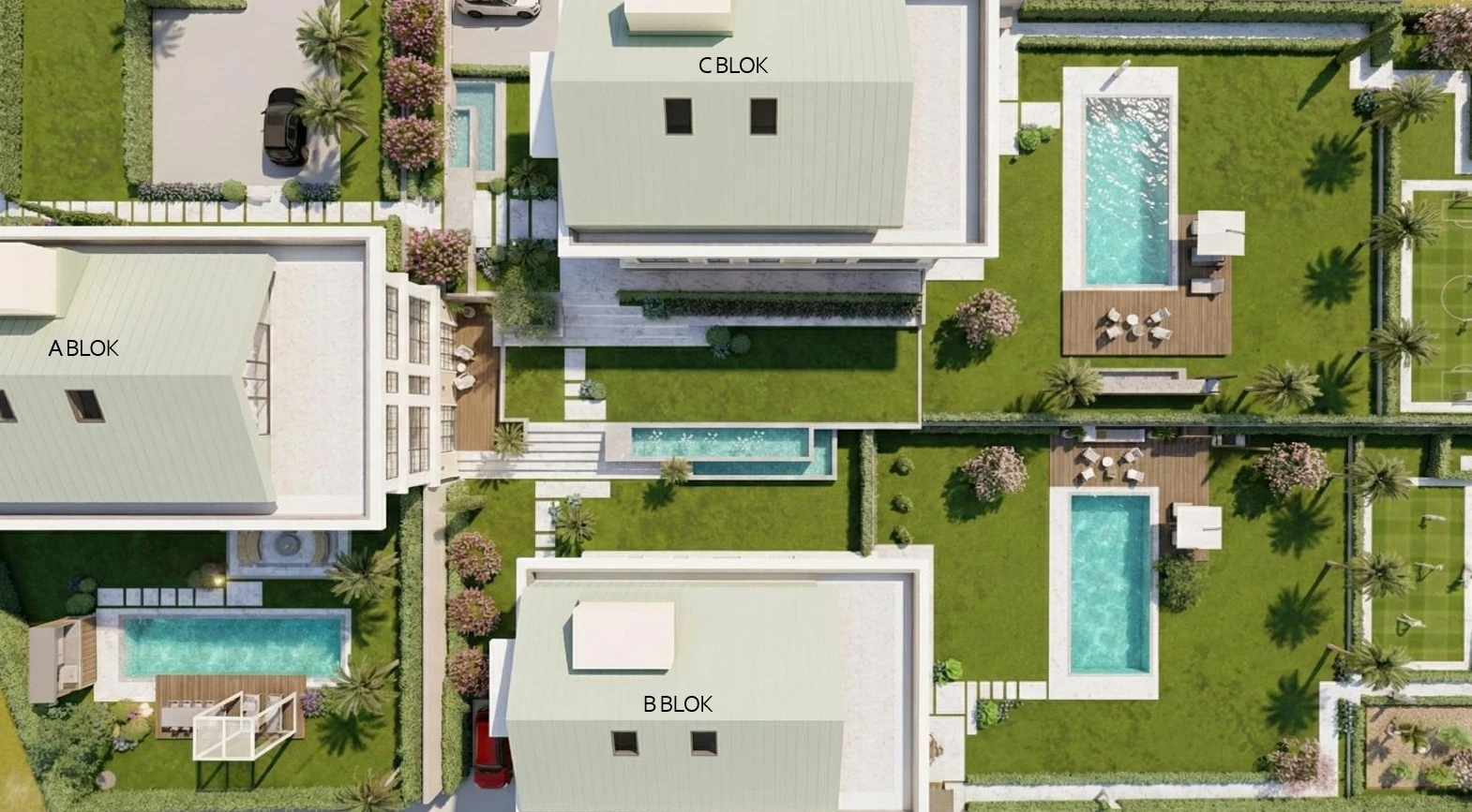 Güzelce Villa Bahçeleri Peyzaj Tasarımı — 7