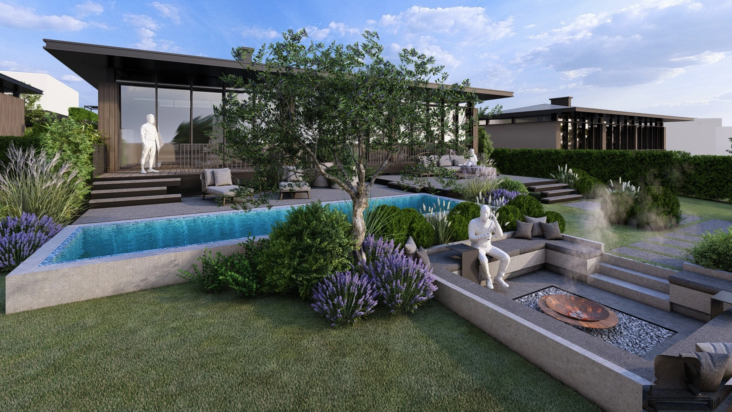 Unica Riva Villa Site Peyzaj Tasarımı — 3