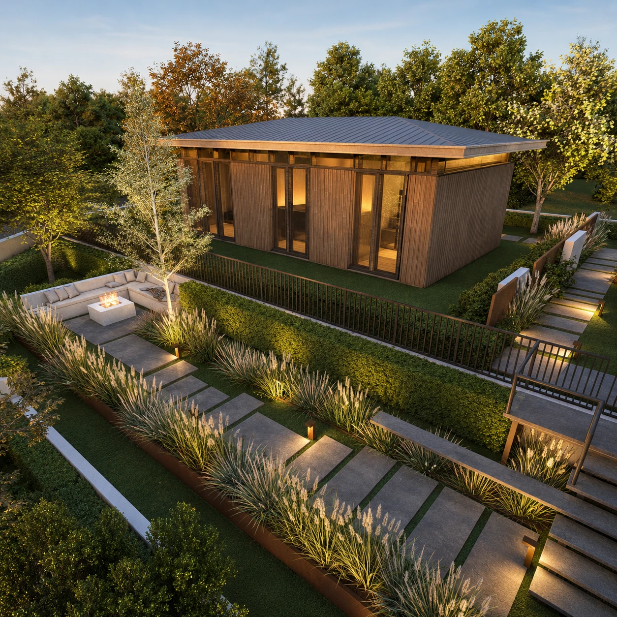 Unica Riva Villa Site Peyzaj Tasarımı — 7