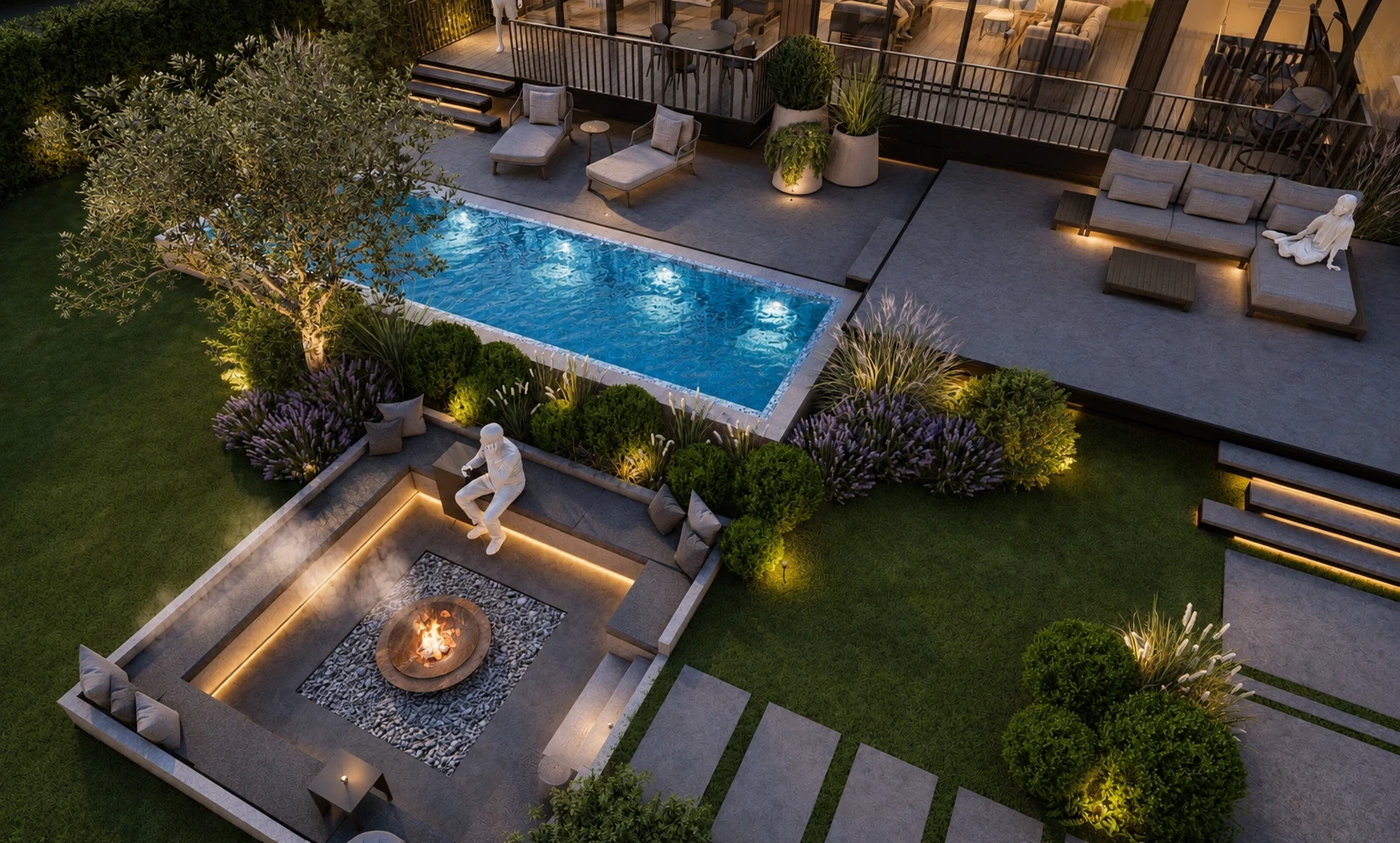 Unica Riva Villa Site Peyzaj Tasarımı — 8